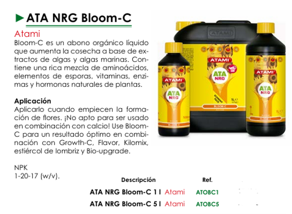 ATA NRG Bloom-C - Atami