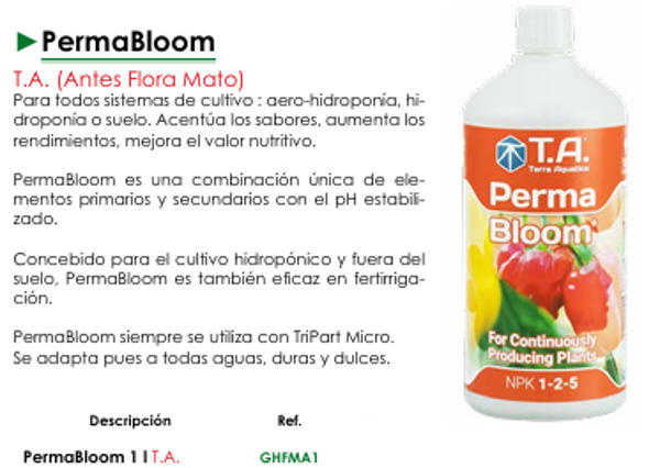 PermaBloom T.A. (Antes Flora Mato)
