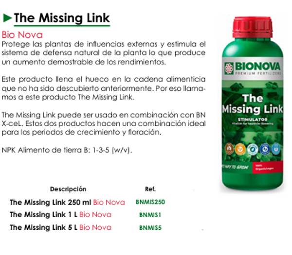 The Missing Link - Bio Nova