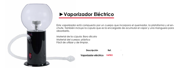 Vaporizador Eléctrico