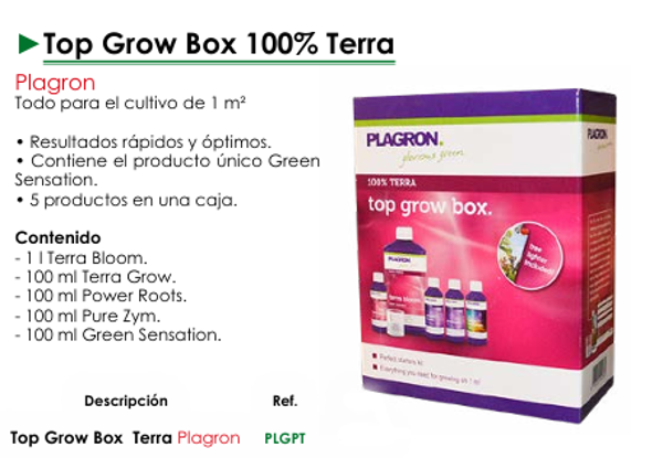 Top Grow Box 100% Terra -  Plagron