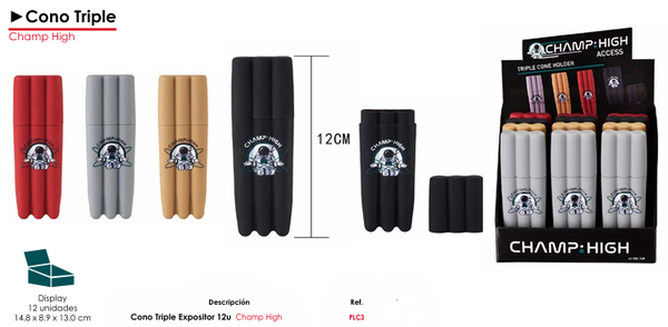 Cono Triple - Champ High