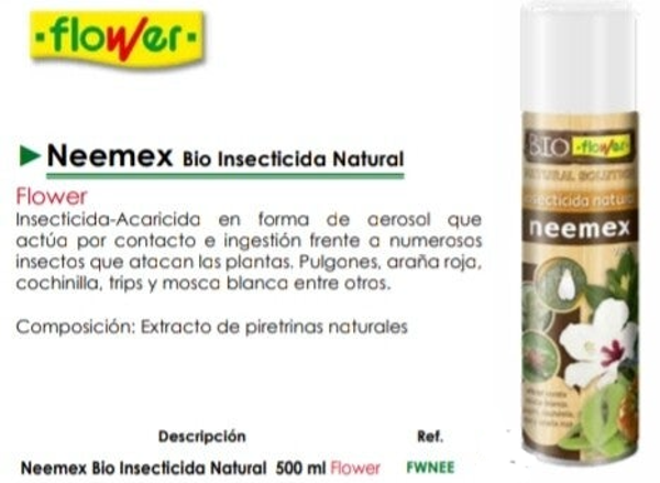 Neemex Bio Insecticida Natural - Flower