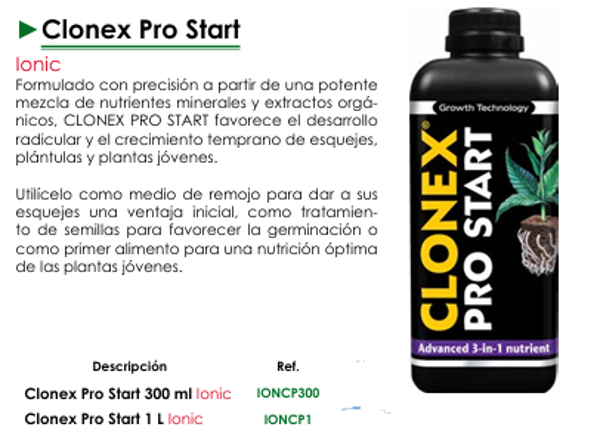 Clonex Pro Start Ionic