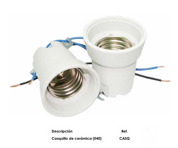 Casquillo de Cerámica E40