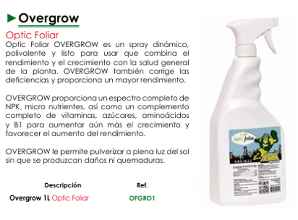 Overgrow - Optic Foliar