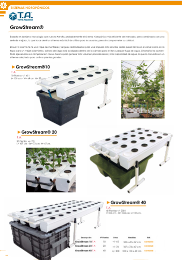 Sistema GrowStream® - T.A.