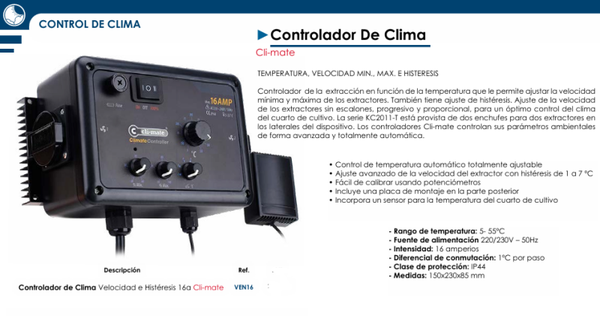 Controlador de Clima Cli-mate