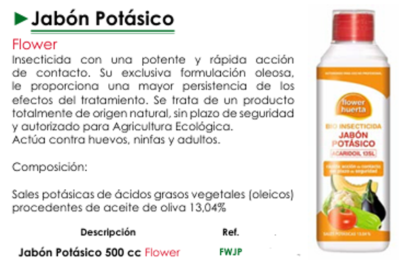 Jabón Potásico - Flower