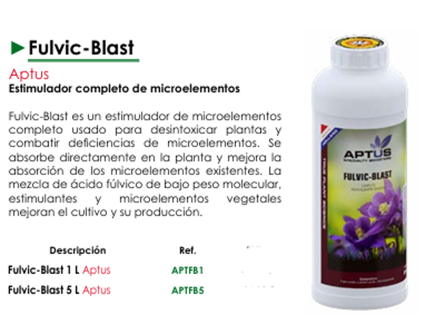 Fulvic-Blast - Aptus