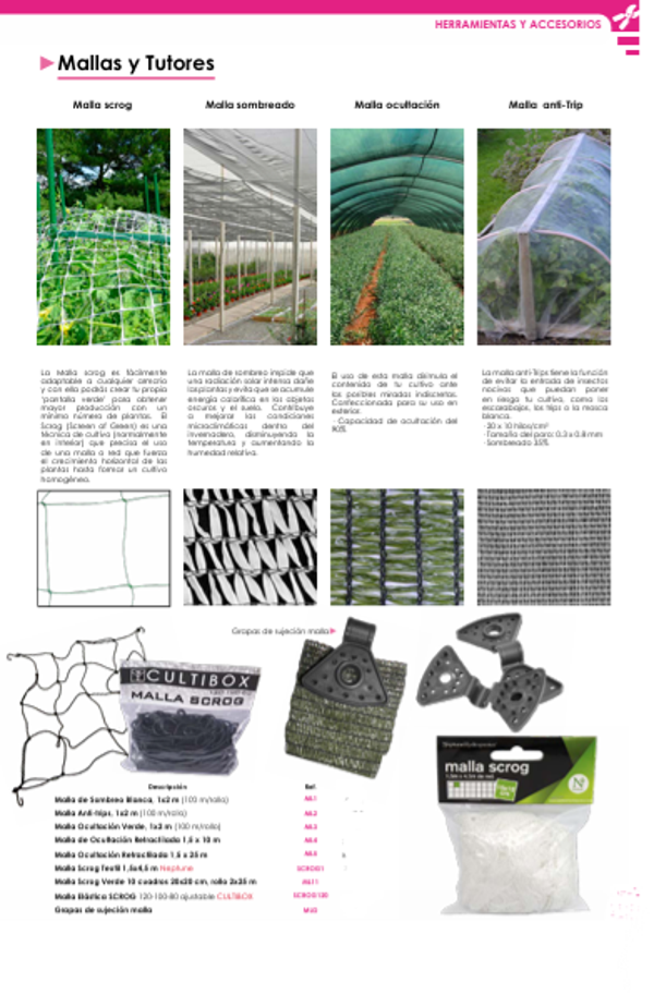 Mallas Especializadas