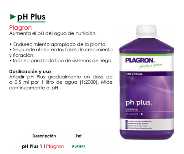 pH Plus - Plagron