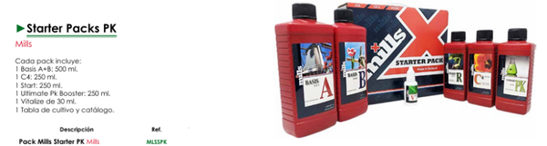 Starter Packs PK Mills