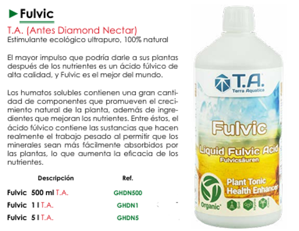 Fulvic T.A. (Antes Diamond Nectar)