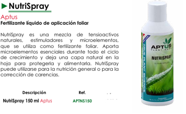 NutriSpray Aptus