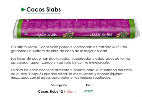 Cocos Slabs - Atami