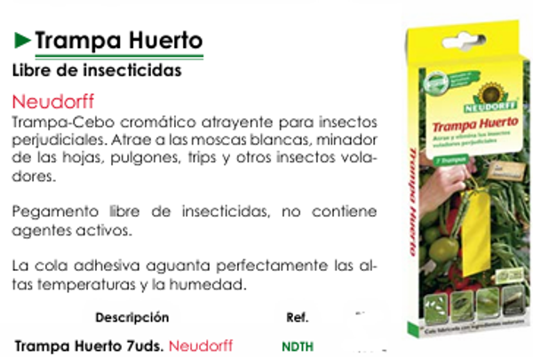 Trampa Huerto  Libre de insecticidas -  Neudorff
