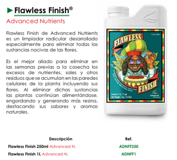 Flawless Finish®  Advanced Nutrients