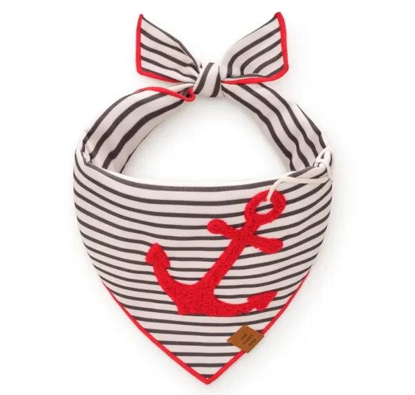 Marine Embroidered Dogbandana