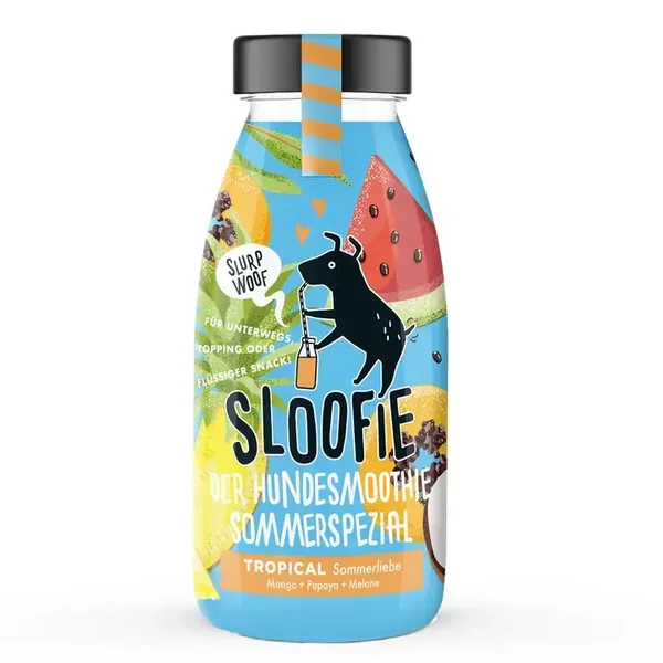 Hondensmoothie - Tropische zomervruchten