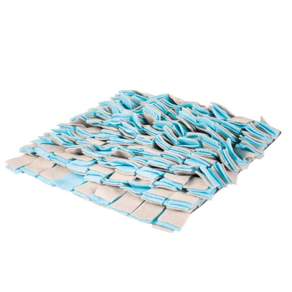Snack mat blauw/grijs