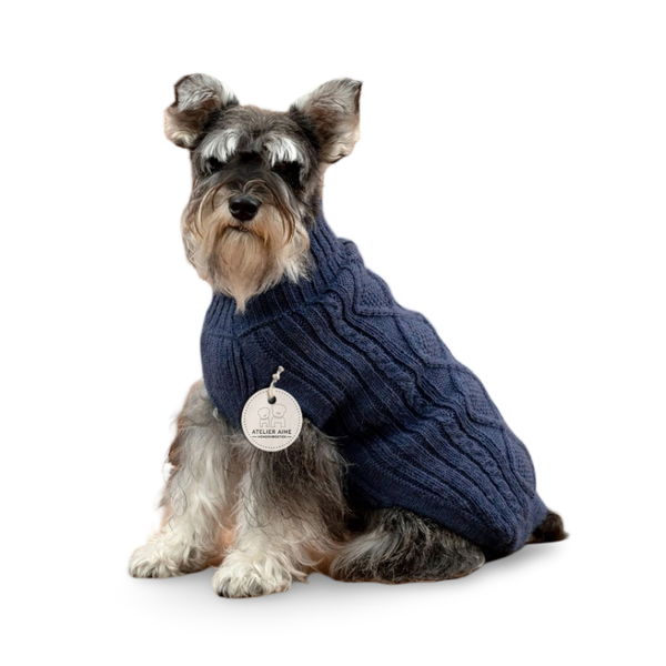 ALQO WASI - Alpaca Dogsweater Blue