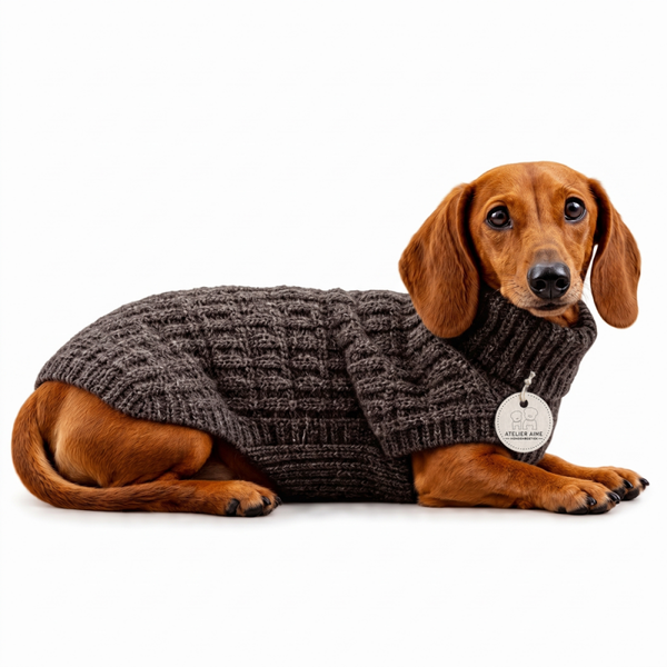 ALQO WASI - Alpaca Dogsweater Charcoal