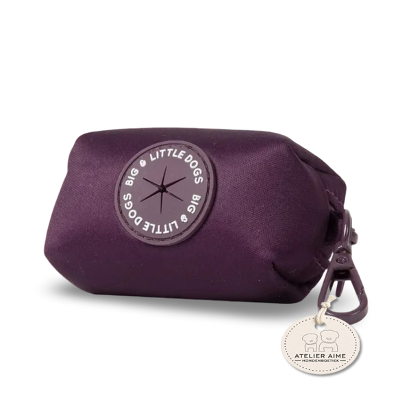 Poepzakhouder Aubergine