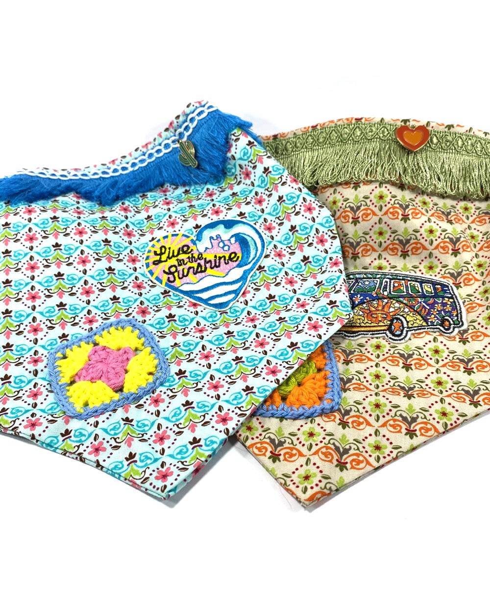 Unieke en handgemaakte bandana - MAAT L