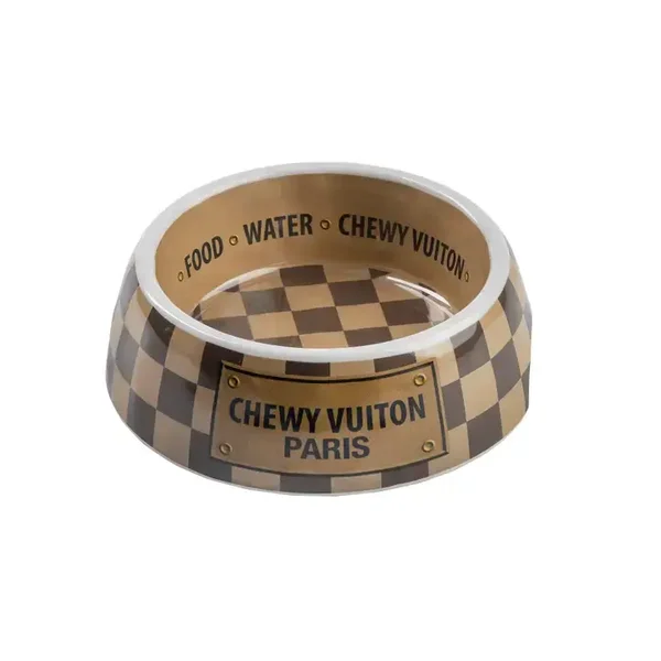 Chewy Vuiton Checker voerbak