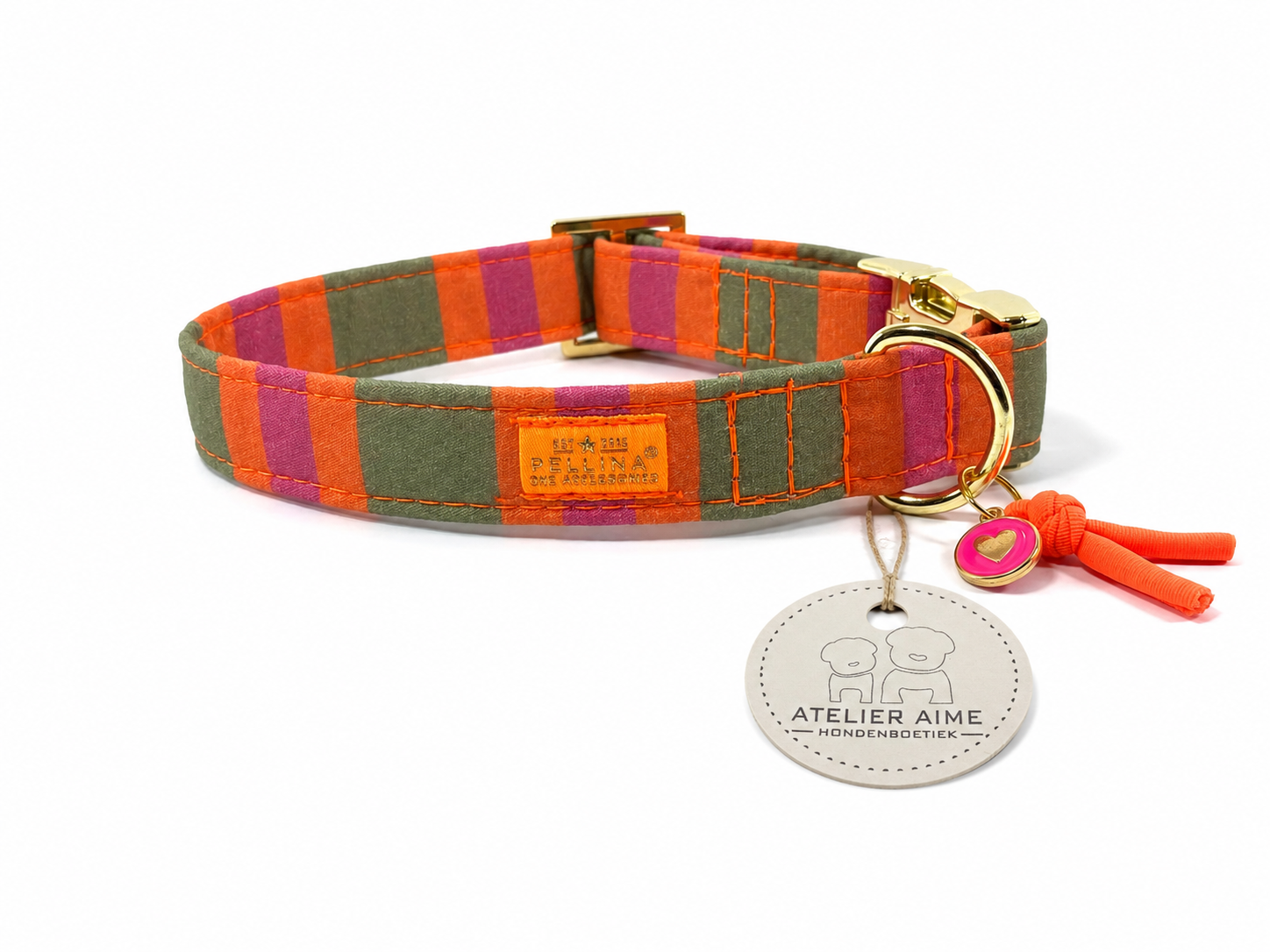 PELLINA - Halsband Summer Breeze Orange Pink