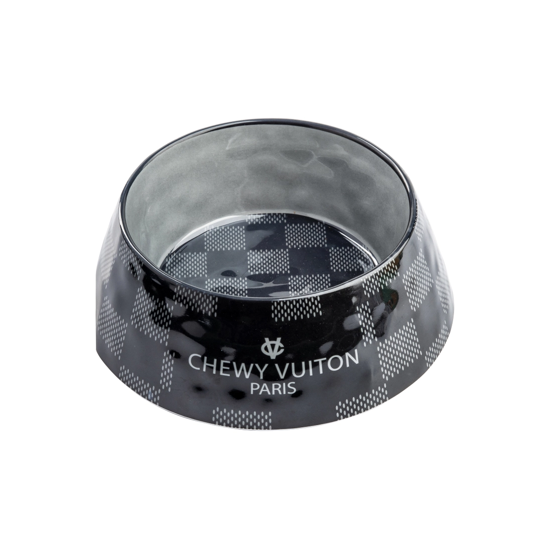 Chewy Vuiton Black voerbak