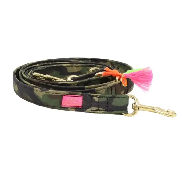 PELLINA - 3-delige verstelbare en handvrije lijn Camouflage