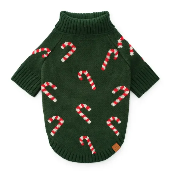 KERST - Candy Canes - dogsweater