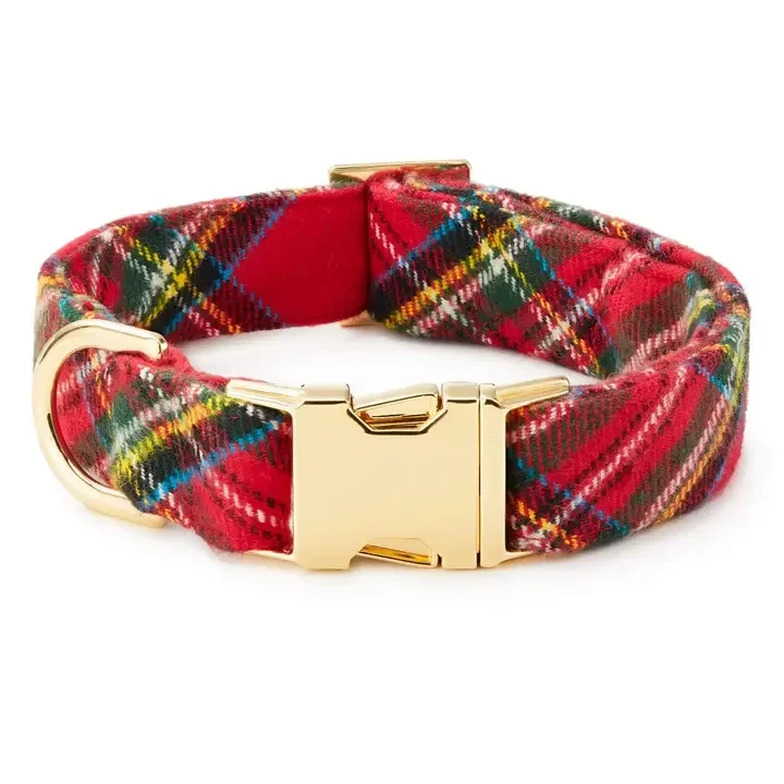 KERST - Tartan Plaid Flanellen halsband