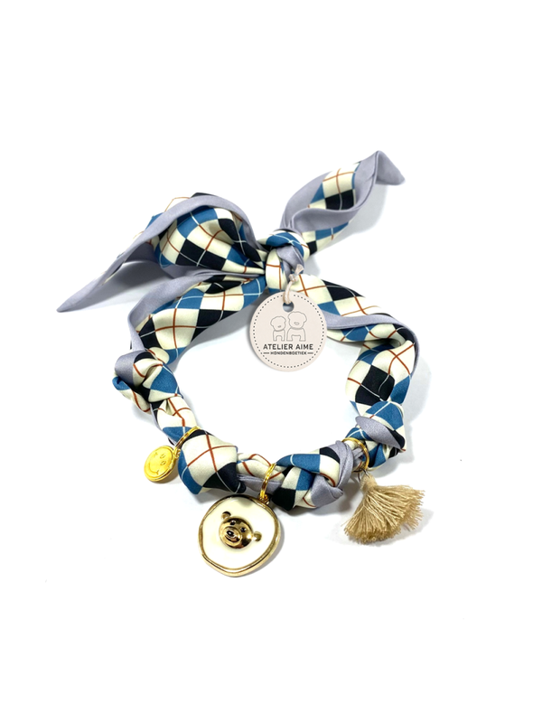 ATELIER AIME - Foulard Blue