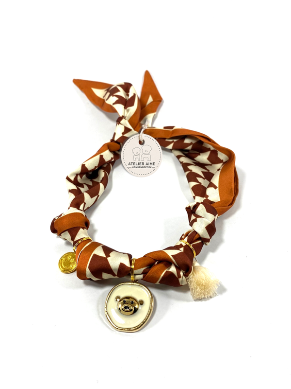 ATELIER AIME - Foulard Camel