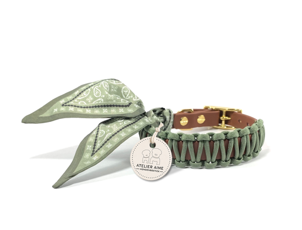 ATELIER AIME - Foulard Collar - Foggy