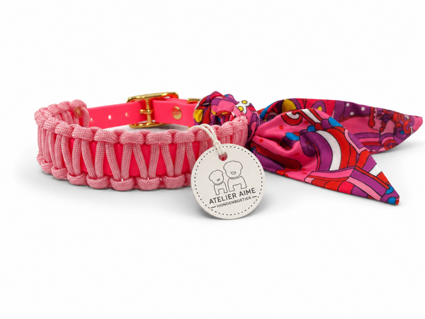 ATELIER AIME - Foulard Collar - Popping Color