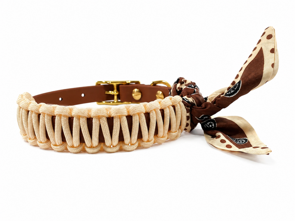 Foulard Collar - Coffee Crème