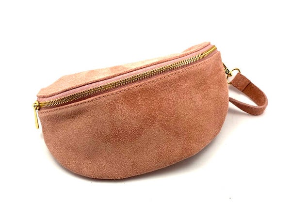 KOOPJE - Heuptas/schoudertas lichtroze