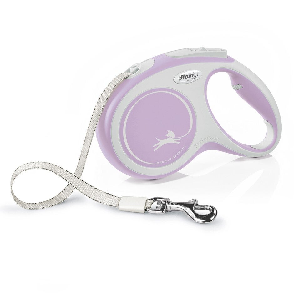 Flexi New Comfort Lint - Roze - S - 5 meter tot 15kg