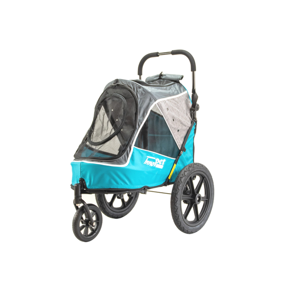 Hondenfietskar - Hondenbuggy InnoPet SPORTY EVOLUTION - ocean blue