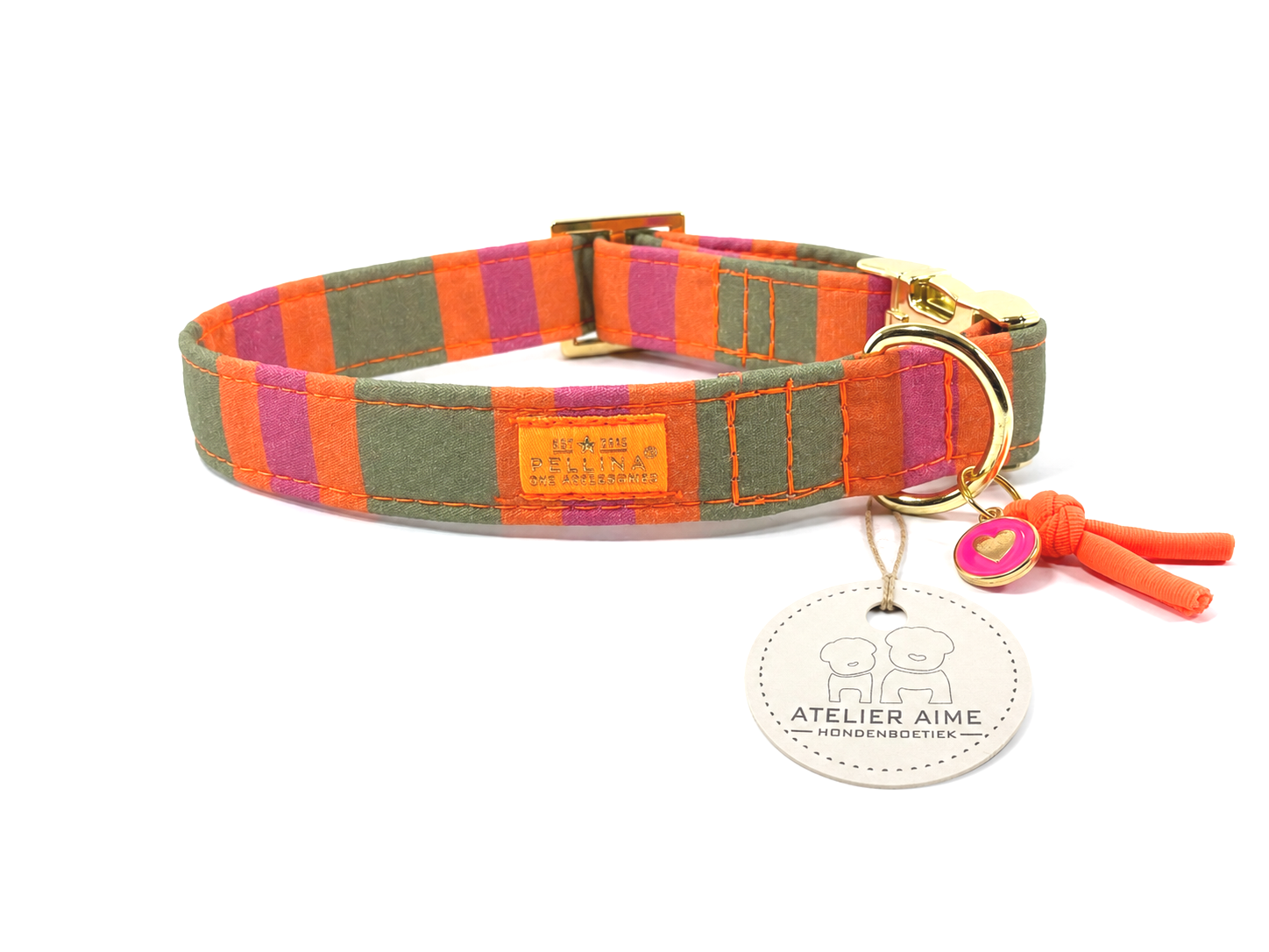 PELLINA - Halsband Summer Breeze Orange Pink