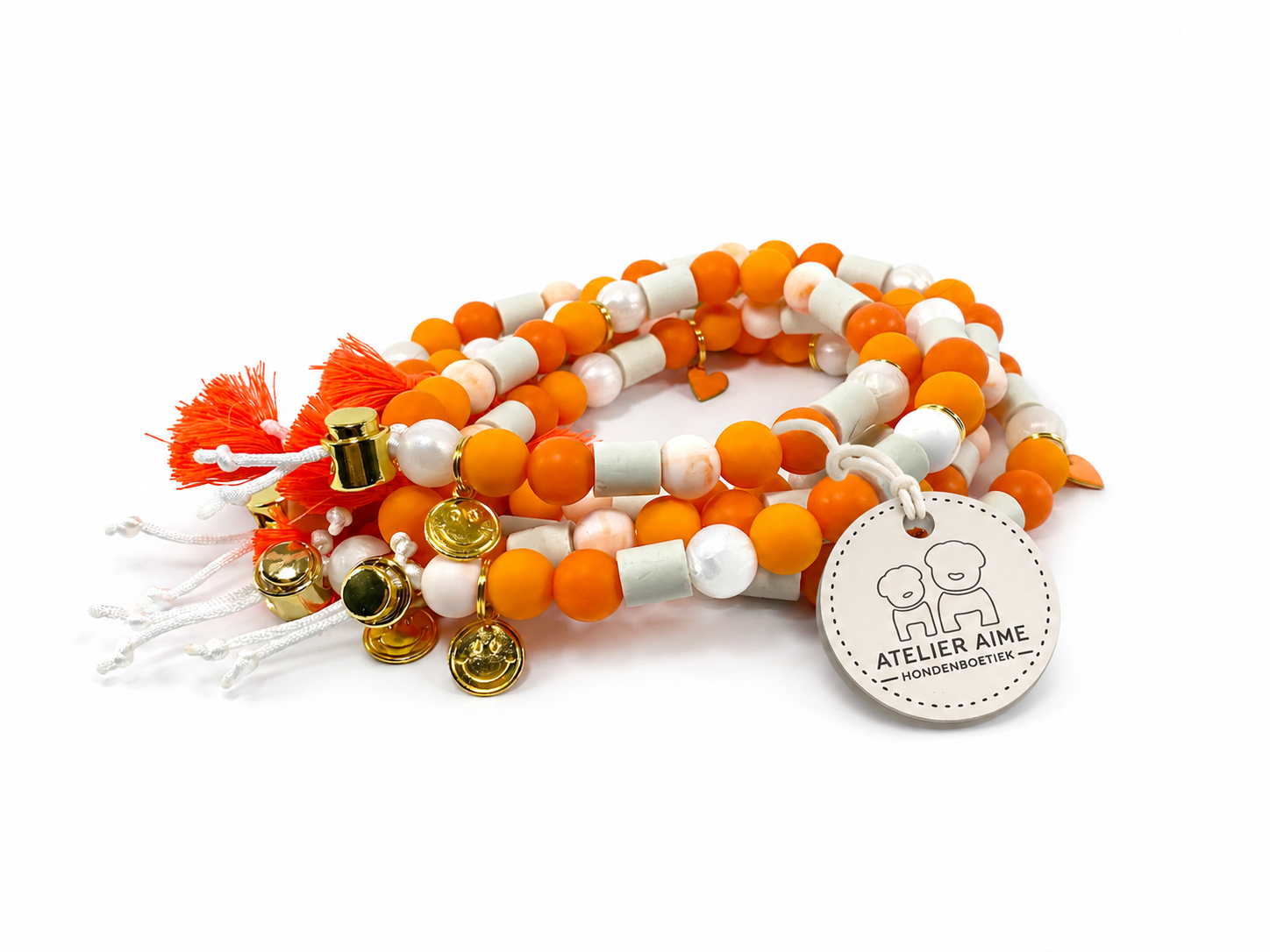 ATELIER AIME - Anti-tekenketting (Happy Orange)
