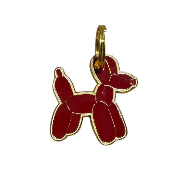 Hanger Balloondog Burgundy