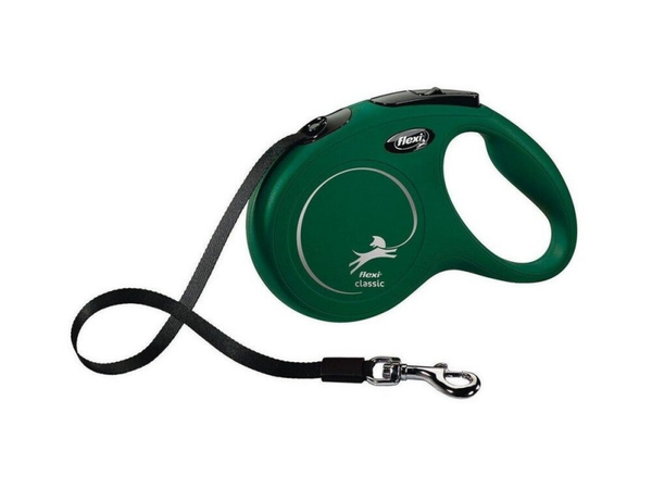 Flexi - New Classic Tape - Olive - S - 5 meter tot 15kg