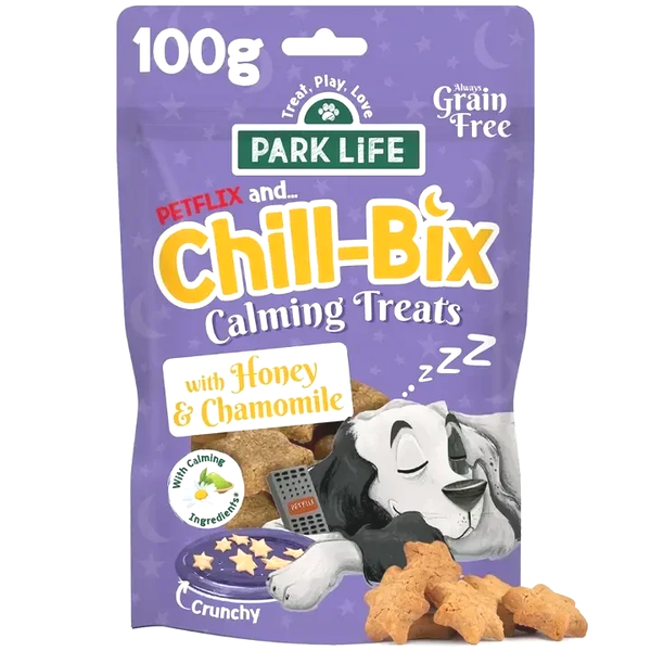 Chill Bix calming soft baked cookies - kamille en honing (100 gr.)