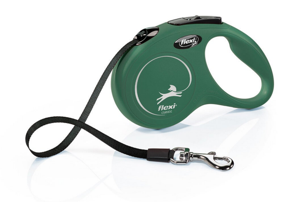 Flexi - New Classic Tape - Olive - S - 5 meter tot 15kg