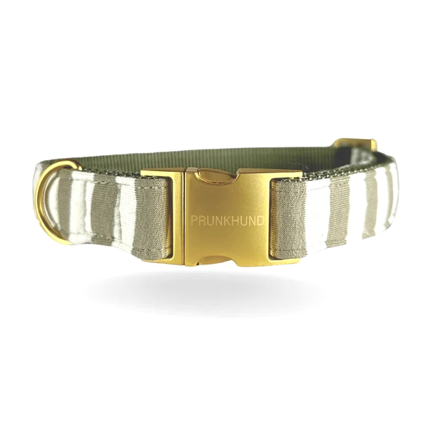 PRUNKHUND - Halsband Lido Olive